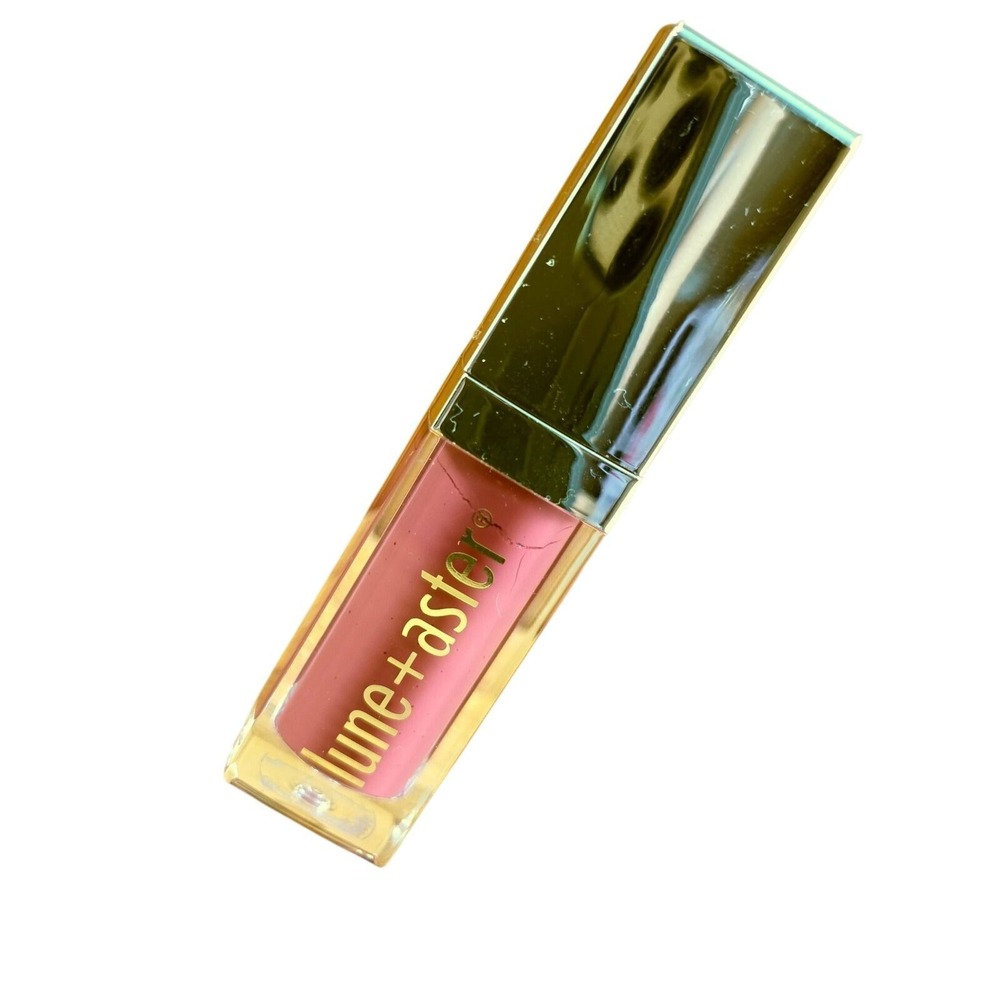 Lune+Aster Vitamin C+E Lip Gloss 0.12oz Influencer Mauve High Shine Vegan